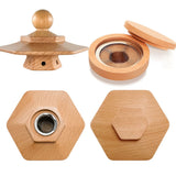 Wooden Cocktail Smoker Kit Whiskey Fruity Wood Chips Bartending Accessories Smoke Maker For Drinks Kitchen Bar Accessories Tools