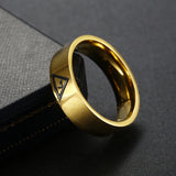 Gold Plated Stainless Steel 33 Degree Symbol Masonic Freemason Rings for Men Women