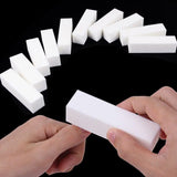 1/3/5/10Pcs Nail File Buffer Block Sanding Pedicure Buffing Grind Nail Polisher Manicure Nail Art Sponge Buffer Polish Care Tool