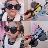 1~4PCS Fashion Summer Eyewear Portable Travel Eyeglasses Sunglasses Kids Sunglasses Summer Fashion Childrens Sun Glasses