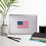 10Sheets/Pack American US Flag Sticker,Patriotic Stars Reflective Stripe USA Flag Car Stickers,Suitable For Vehicles, Motorcycle