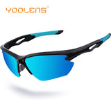 YOOLENS Polarized Sports Sunglasses for Men Women Cycling Fishing Golf Driving Shades Sun Glasses Tr90 Y009