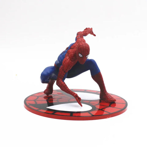 13cm Marvel Venom Spider-Man Figure Avengers Model Desktop Car Chassis Ornament Office Decoration Collection Statue Christmas