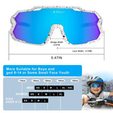 X-TIGER Cycling Children's Polarized Glasses Sunglasses MTB Boy Girl UV400 Baseball Football Youth Glasses TR-90 Bicycle Glasses