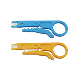 1/2Pcs Portable Wire Stripper Knife Crimper Pliers Mini Crimping Tool Cable Stripping Wire Cutter Cut Line Pocket Multitool