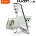 ZUOEKAI For Samsung Galaxy S24 S24 Plus S24 Ultra Bracket Case S24Plus S24Ultra S24+ support Cover stand Back Protective Housing