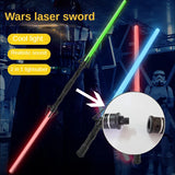 80cm Lightsaber RGB Laser Sword Toys Light Saber 7 Colors Change Kids Soundfonts Force FX FOC Blaster Toys Jedi Laser Sword Gift