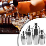 1PC Professional Boston Martini Cocktail Wine Mixer Stainless Steel Cocktail Shaker Party Bar Tools Barware 250/350/550/750ml