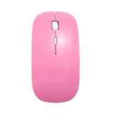 Ultra Thin USB Optical Wireless Mouse Gamer 2.4G Receiver Super Slim Gaming Mouse Cordless Computer PC Laptop Desktop