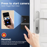 Z30 Smart Visual Doorbell Two-way Intercom Infrared Night Vision Remote Monitoring Security System Wifi Video Door Bell