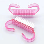 10/20/50/100pcs Handle Grip Nail Brush Fingernail Scrub Cleaning Nail Brushes Cleaner Nail Scrubber Bulk for Men Women