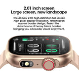 2.0'' Smartwatch Man Smart Watch Wrist Bracelet Bluetooth Call Full Touch Screen Sport Fitness Watch For iPhone Men Women