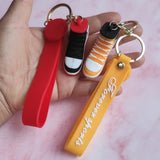 1pc Fashion Sneaker Keychain Mini Model Basketball Sneaker Shoes Keychain Car Keyring Pendant Men Bag Charm Ornaments Gift Craft