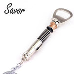 Luke's Lightsaber Return of the Jedi Metal Bar Beer Bottle Opener Keychain Cap Remover