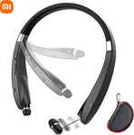 Xiaomi SX-991 Wireless Bluetooth Headset Neckband Foldable Headphones Retractable Earbuds Noise Cancelling Hifi Stereo Earphones