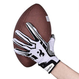 1 Pair Baseball Gloves Full Finger Cycling Gloves Anti Slip Gel Rugby Football Gloves Outdoor Sport Gloves