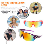 1Pc Cycling Sunglasses UV 400 Protection Polarized Eyewear Cycling Running Sports Sunglasses Goggles For Men Women Sunglasses