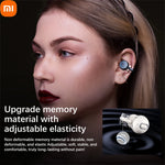 Xiaomi Wireless Earphones Mijia Earclip Bluetooth5.3 Headphones Earring Sports  360°ACS Stereo Sound Earbuds Waterproof Headset