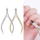 1pcsNail Clipper Cuticle Nipper Cutter Stainless Steel Nails Accesories Cutters for Manicure Comfortable Nail Scissor Plier Tool