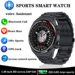 Xiaomi Mijia NFC Smart Watch Men GPS Track Voice Assistant Bluetooth Call Men's Watches Heart Rate Monitor Sport Fitness Tracker