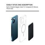 Magnetic Leather Card Holder Wallet For Magsafe iPhone 15 Pro Max 14 Phone Bag Cover PU Phone Case clip Adsorption Accessories
