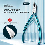 1Pcs Professional Toenail Clippers For Thick Ingrown Nails Wide Opening Non-Slip Long Handle Toenail Cutter Trimmers