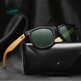 Vintage Wood Bamboo Non-Polarized Sunglasses Men Women Classic UV400 Driving Sun Glasses Riding Fishing Eyewear Goggle Eyeglass