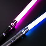 Metal Lightsaber RGB Laser Sword Toys Light Saber 10Color Change Kids Soundfonts Force FX FOC Blaster Toys Jedi Laser Sword Gift