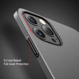 For iPhone 14 Pro Shockproof Case Hard Plastic Ultra Slim Frosted Cases For Apple iPhone 11 12 13 14 15 Pro Max Mini Plus Covers