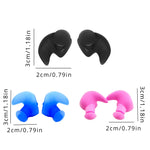 1SET Swimming Accessories for Adults Swimming Cap Nose Clip Waterproof Soft Ear Plugs for Swimming Waterproof Soft Earplugs