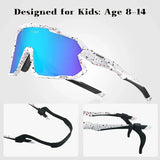 X-TIGER Cycling Children's Polarized Glasses Sunglasses MTB Boy Girl UV400 Baseball Football Youth Glasses TR-90 Bicycle Glasses