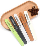 20 Pcs Nail Files Lime A Ongle Nail Sunshine Wooden Kit 240/320 180/240 120/180 100/150 Grit Mix Color Emery Board Tools Sets