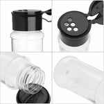 100MLSeasoning Shaker Bottles Plastic Kitchen Spices Storage Condiment Jar Salt Pepper Boxes for Kitchen Gadget Tools