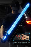 Fun Laser Swords Light Saber Luminous Boys Toys Kids Telescopic Knife Glow Stick Children star Battle Lightstick wars Lightsaber