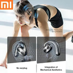 Xiaomi TWS Wireless Earphones Earclip Bone Conduction Bluetooth Headphones Sports Stereo Earbuds Headset Built-in Microphone