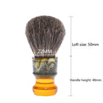 YAQI 22MM Sagrada Familia 100% Pure Badger Hair Resin Handle Men Wet Shave Brushes