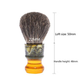 YAQI 22MM Sagrada Familia 100% Pure Badger Hair Resin Handle Men Wet Shave Brushes