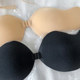 1/2pcs Sexy Mango Strapless Underwear Bra Women Silicone Invisible Chest Sticker Seamless Push Up Bralette Lingerie Nipple Cover