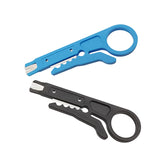 1/2Pcs Portable Wire Stripper Knife Crimper Pliers Mini Crimping Tool Cable Stripping Wire Cutter Cut Line Pocket Multitool