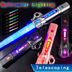 Laser Swords Light Saber Luminous Boy Toy Kids Telescopic Knife Glow Stick Children Lightsaber Girls Battle Lightstick