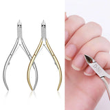 1pc Professional Cuticle Cutter Nail Nippers Scissors Manicure Pusher Pedicure Tong Dead Skin Remover Nail Cuticle Regrowth Tool