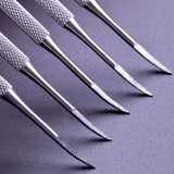 1~10PCS Double Ended Pedicure File Satin Edge Ingrown Toe Nail Lifter Distinctive-gee