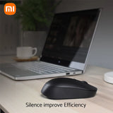 Xiaomi Mouse Dual-Mode Wireless Mouse Silent Click 1300dpi 2.4GHz Bluetooth Protable Mouse for Game Laptop