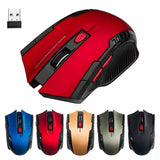 RYRA 2.4G 6 Key Wireless Mouse Game Mouse 1600DPI USB Receiver Gaming Mouse Optical For Laptop Computer PC Gamer CSGO PUBG LOL