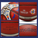 2023 Molten Original Basketball Ball Size 7/6/5 High Quality PU Wear-Resistant Match Training Outdoor Indoor Men basketbol topu