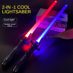 80cm Lightsaber RGB Laser Sword Toys Light Saber 7 Colors Change Kids Soundfonts Force FX FOC Blaster Toys Jedi Laser Sword Gift