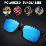 CRIXALIS Polarized Sunglasses for Men Women Designer Driving Night Vision Sun Glasses Male Fishing UV400 zonnebril heren 2023