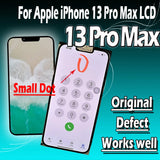 Small Dot Defect 6.7" Original For iPhone 13 Pro MAX LCD Touch Screen Sensor Digitizer Assembly For iPhone 13 Pro MAX Display