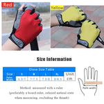 Half Finger Cycling Gloves Anti Slip Shock Breathable Anti-sweat for Men Women MTB Bike Sport Fishing Climbing Motor Gloves