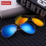 ZEONTAAT Classic Aviation Sunglasses Men Sunglasses Women Driving Mirror Male Female Polarized Sun Glasses Oculos De Sol 3025